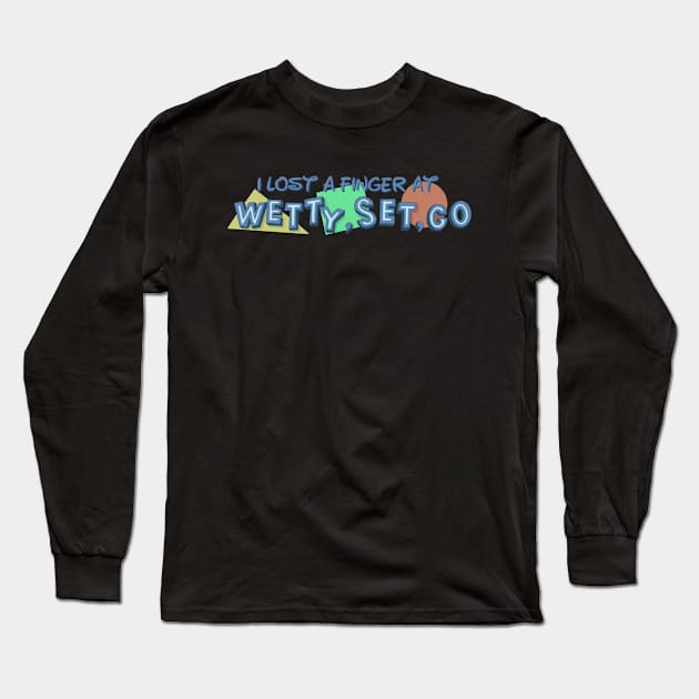 Burgers Wetty Set Go Long Sleeve T-Shirt by Tommymull Art 